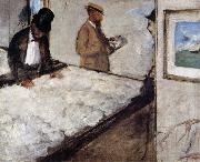 Edgar Degas Portraits dans un Bureau,Nouvelle Orleans oil